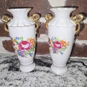 Pair Of Vases Made In Japan